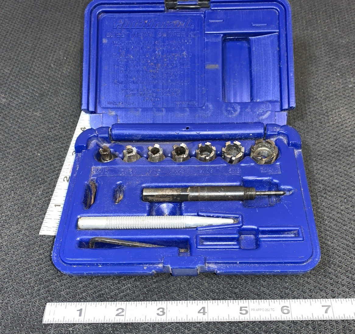 Blue-Point by Snap-on Sheet Metal Hole Cutter Kit # GA219B