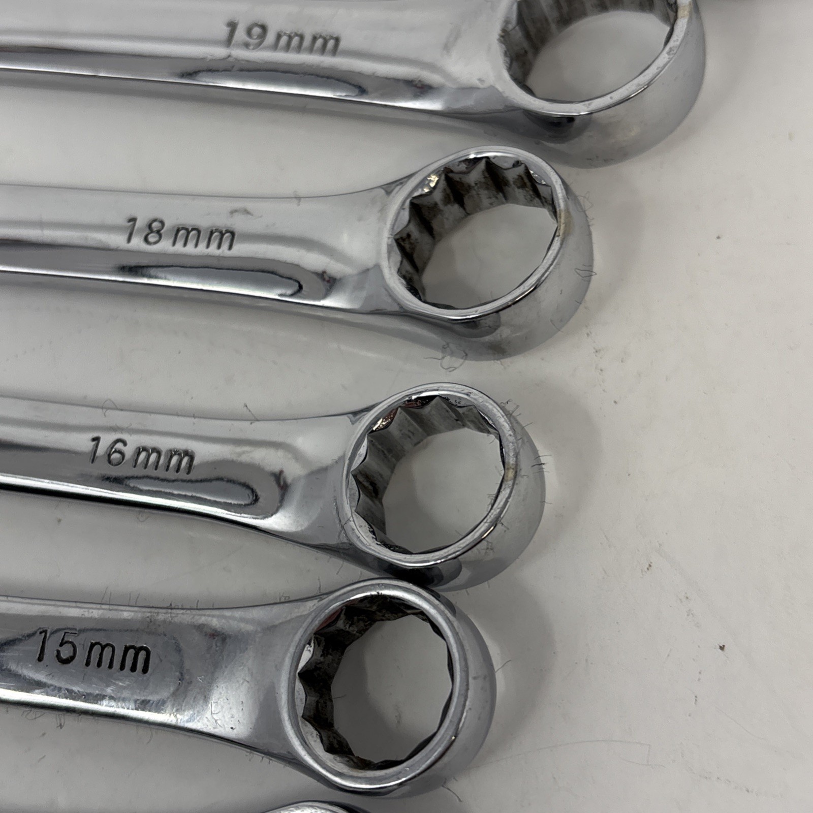 SK S-K Tools 14 Pcs Metric Combo Wrench Set SuperKrome Polished 7MM to 22MM READ