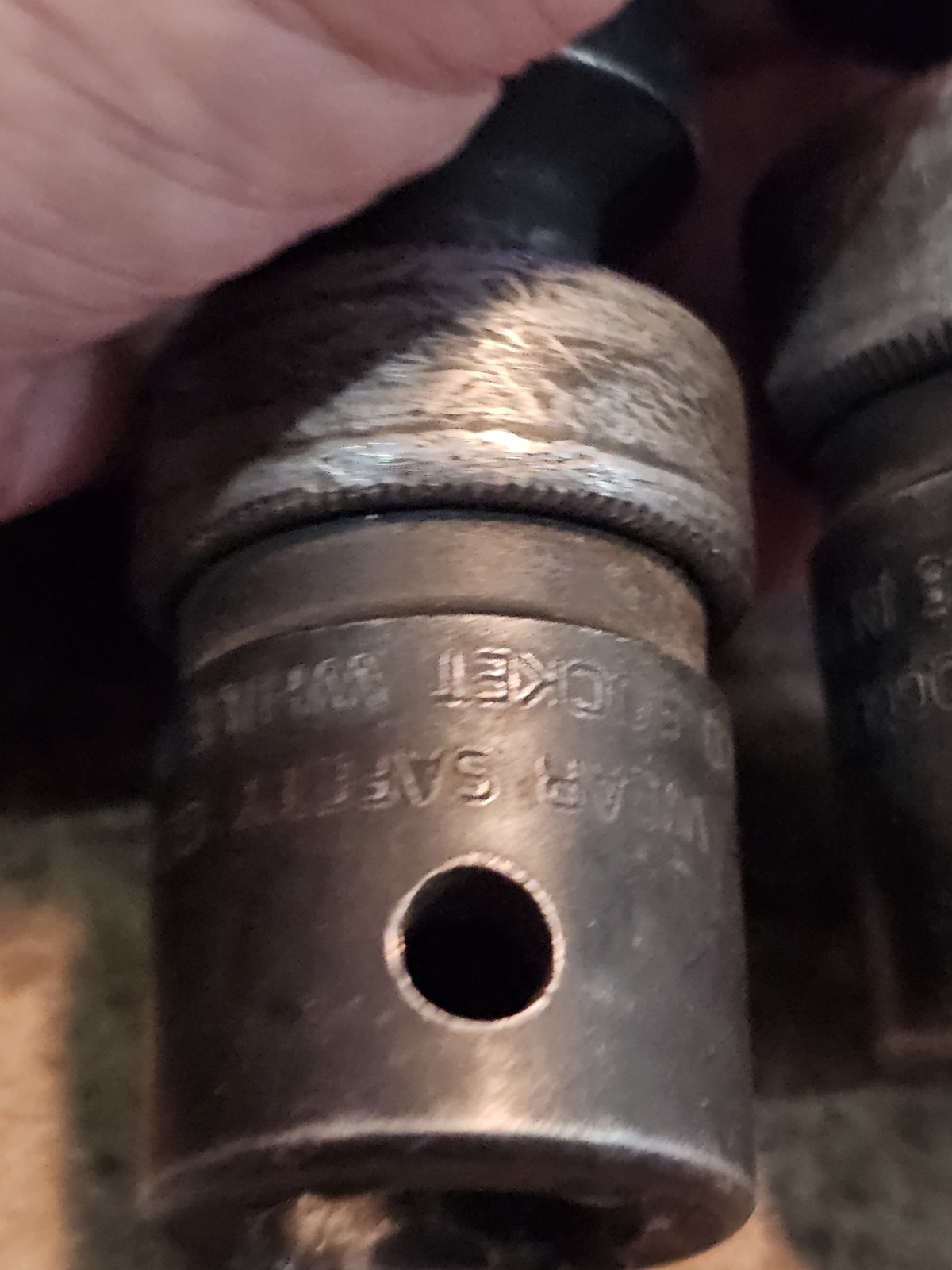 2 Snapon 1/2″ Drive 6Pt SAE 13/16 5/8 Shallow Swivel Impact Sockets IPL26 IPL20B