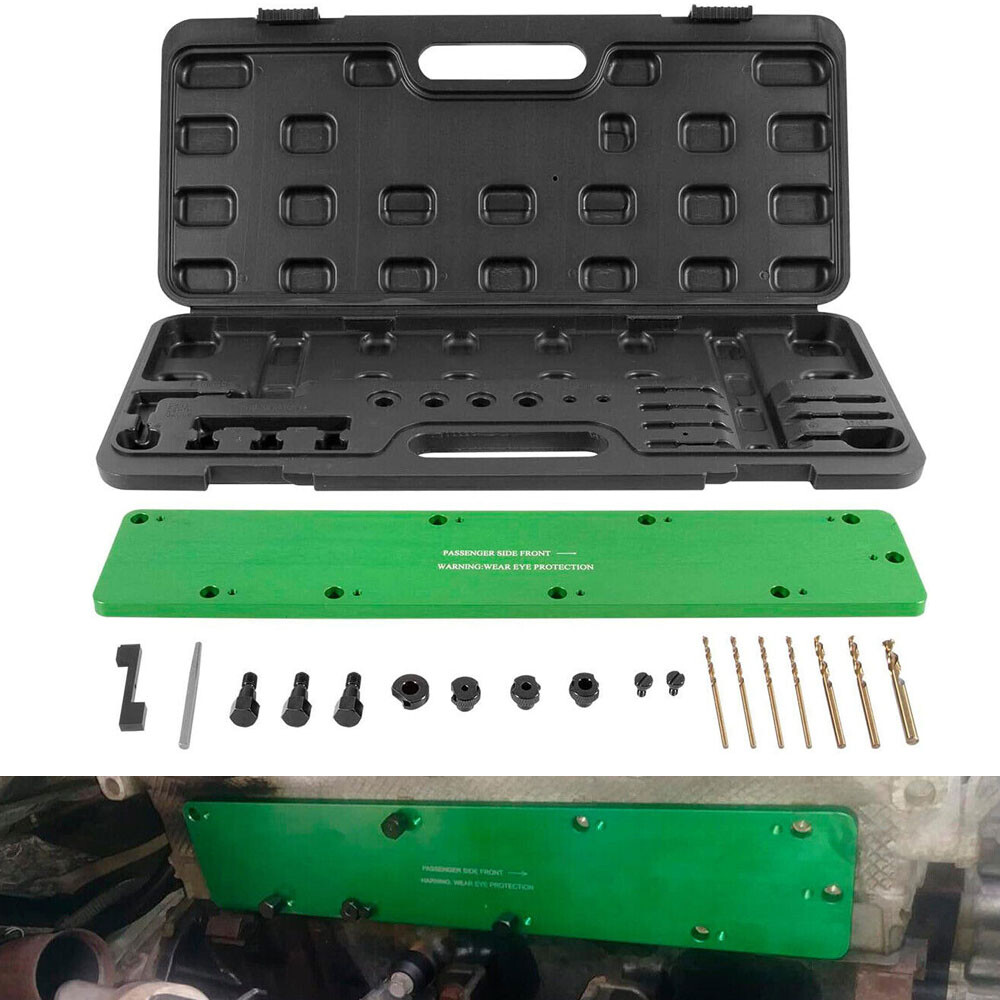 71500 Exhaust Manifold Bolt Stud Drill Template Removal Tool for Dodge 5.7L Hemi