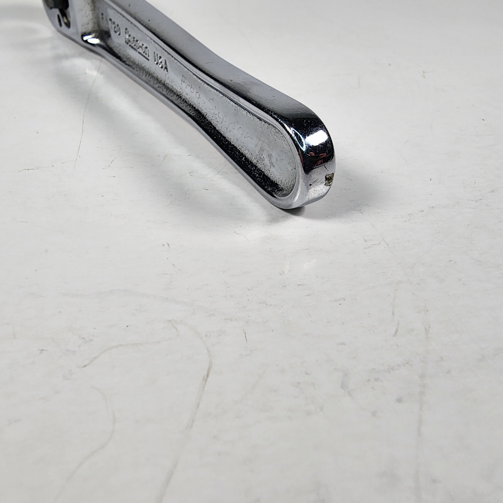 Snap-On Tools USA FN720 Polish Chrome Ratchet 3/8″ Drive – Short Handle 6″ Long