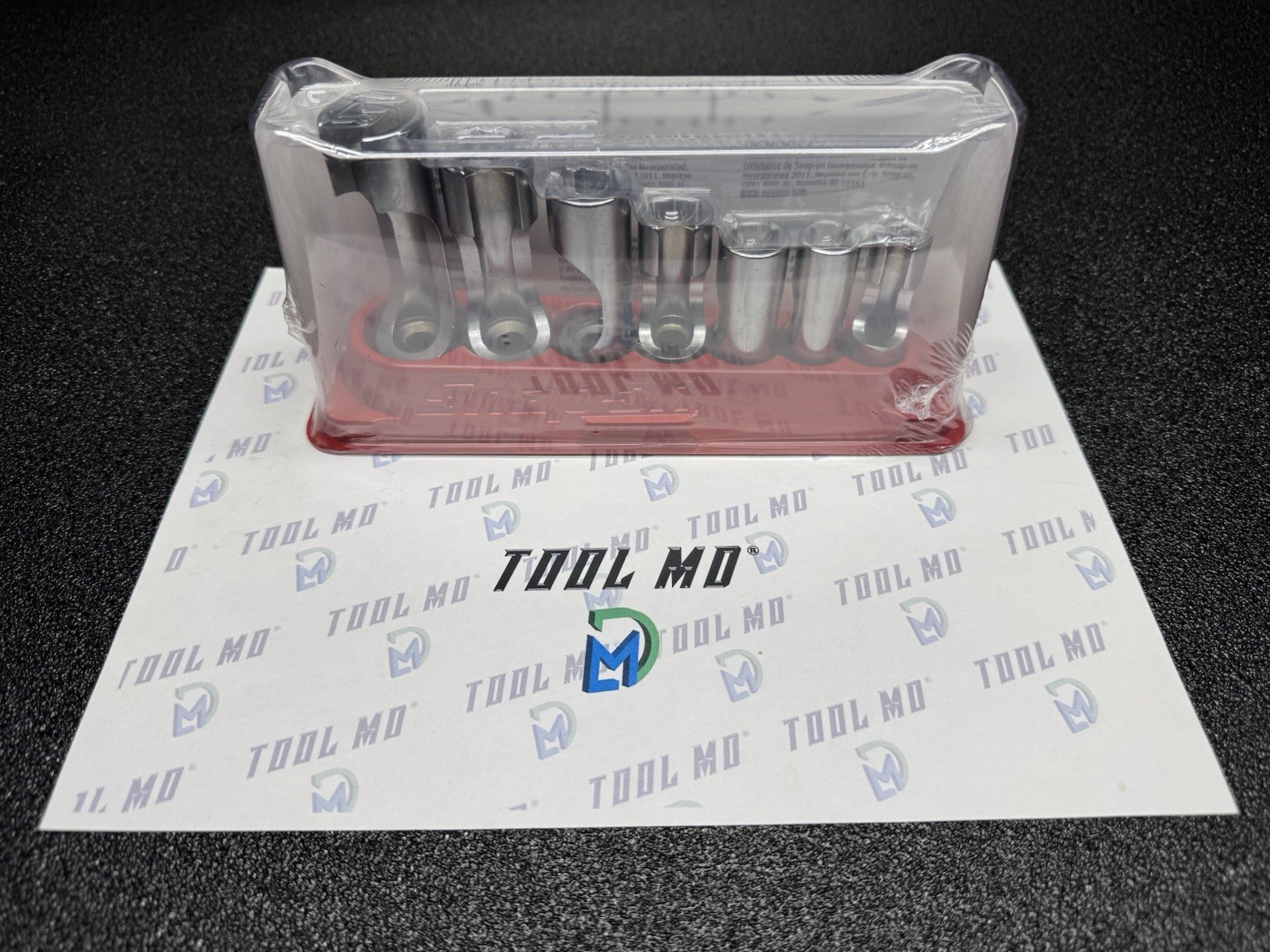 Snap-on Tools USA NEW 7pc 3/8″ Drive SAE Deep 6pt Flare Nut Socket Set 207FRX