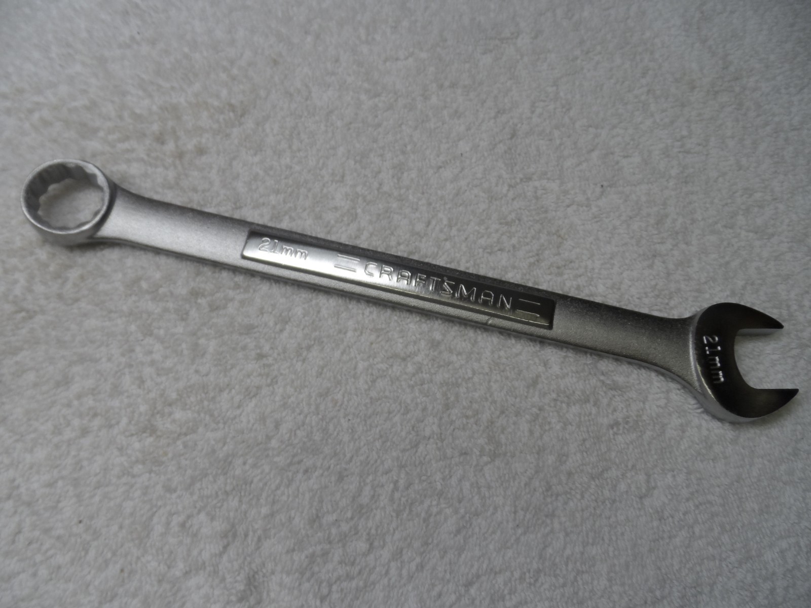 Craftsman Metric MM Combination Wrench, 12pt, 21mm – Part # 42938 A-AG
