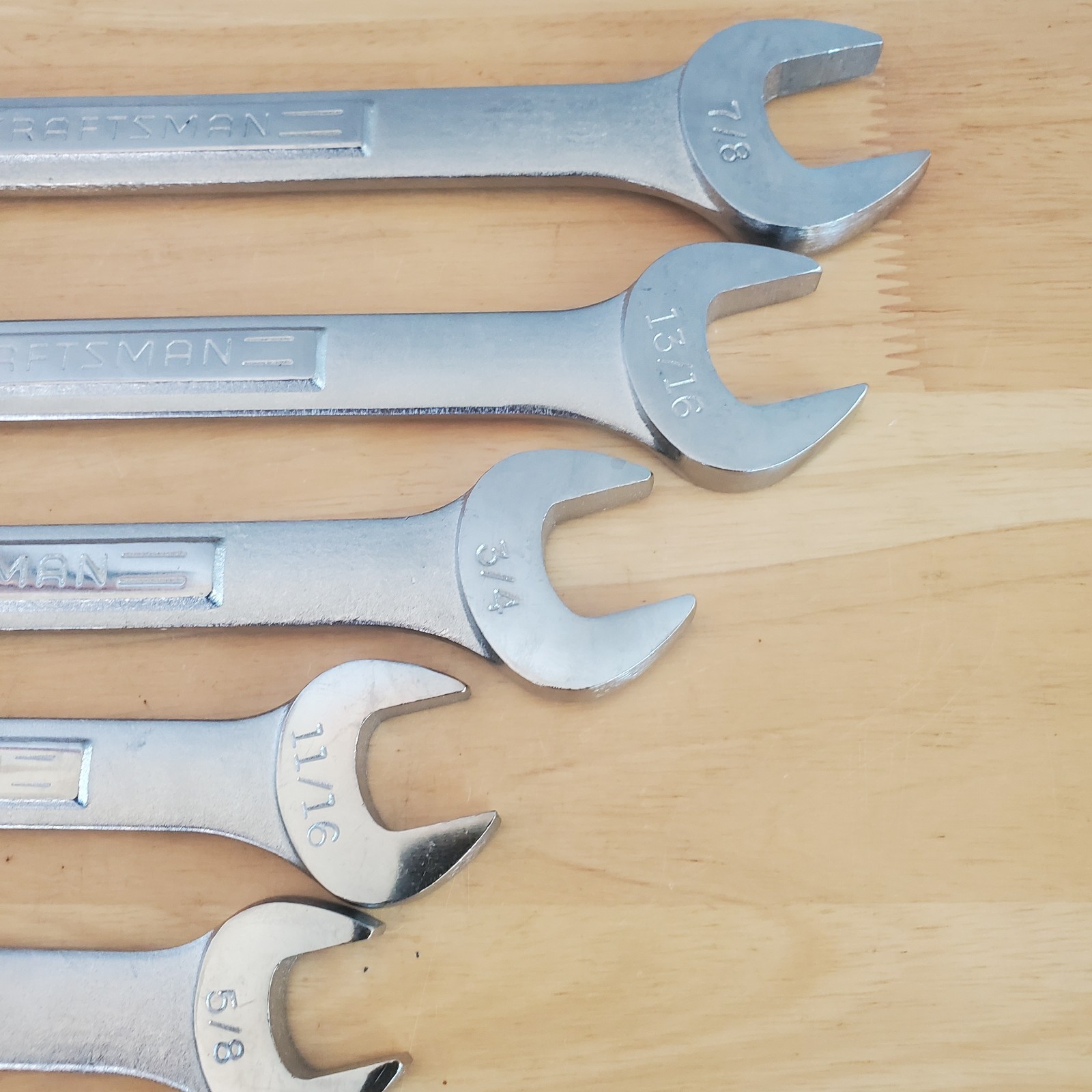 12pc Craftsman 12pt SAE Combination Wrench Set 1/4″ -7/8″ A-AD Series