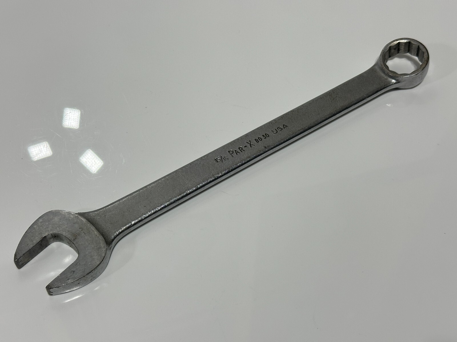 Par-X USA MADE BO30 Standard 15/16″ SAE Combination Wrench, 12 Point