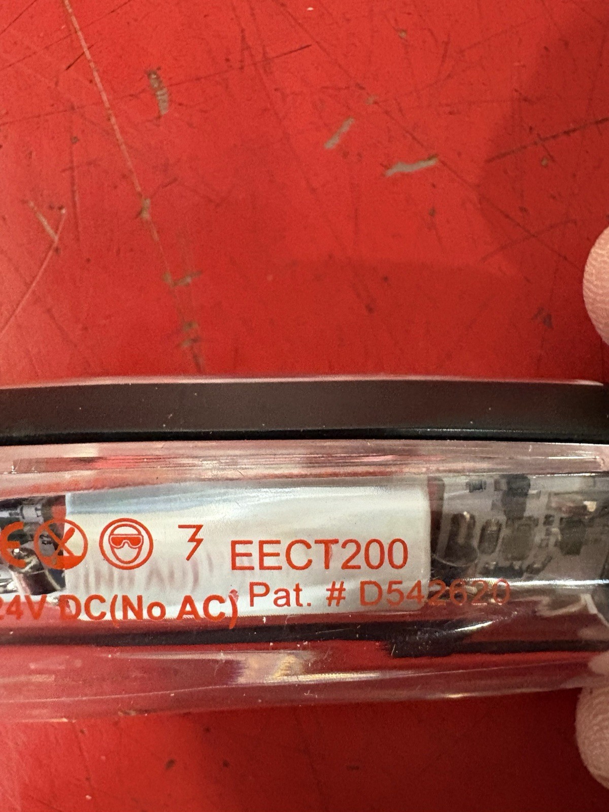 Snap On tools Cord Free Circuit Tester 3-24v DC NEW, CLEAR handle EECT200