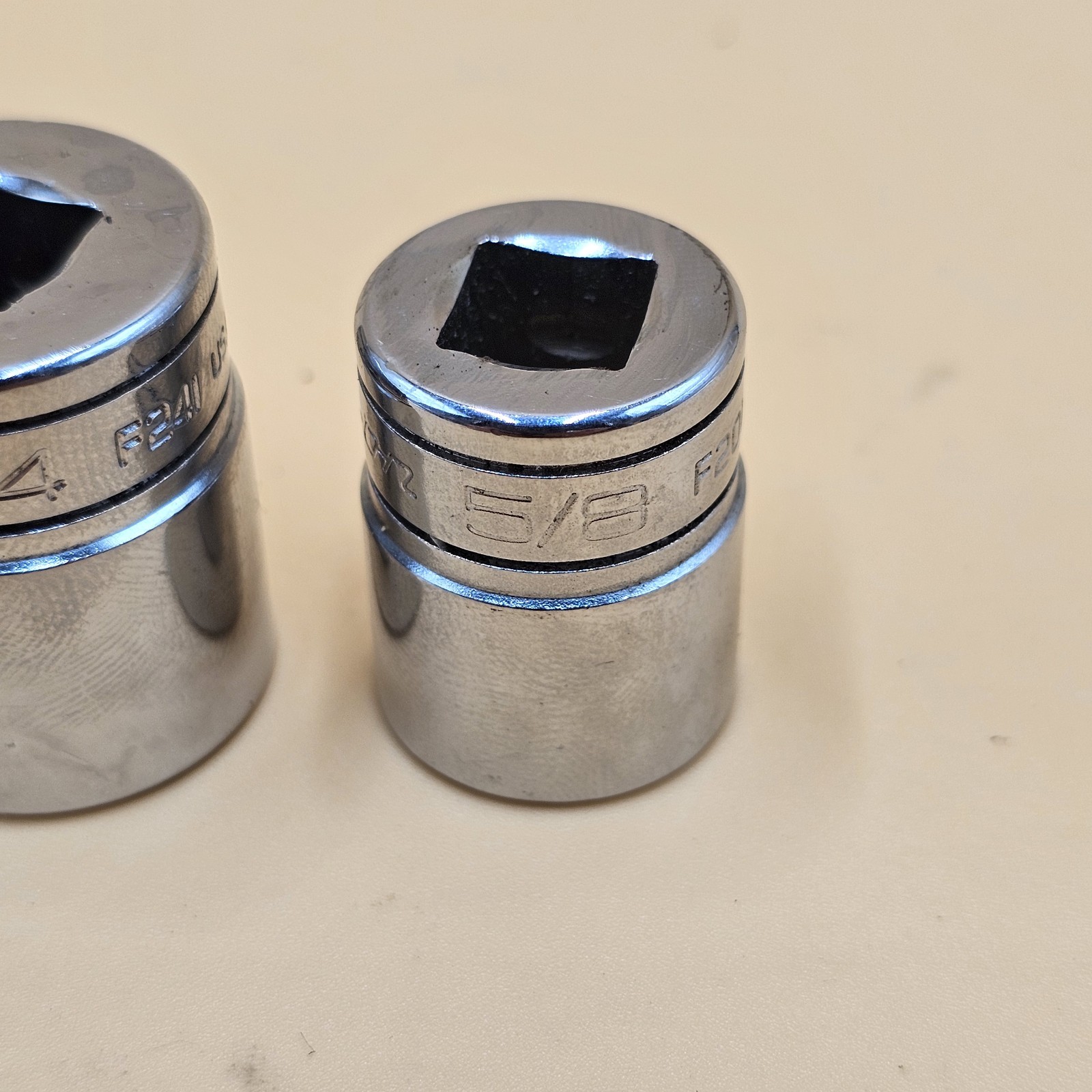 Snap On Socket Set Of Five F201, F241, F261, F281, F301