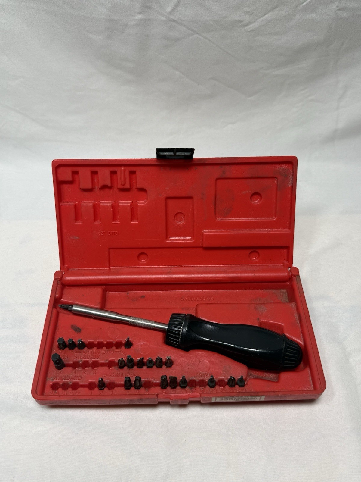 Snap-on Ratcheting Screwdriver Set SSDMR230 USA Incomplete