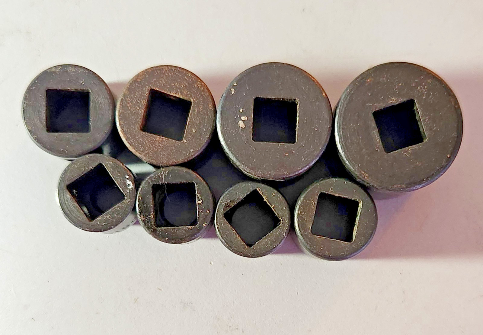 SK Tools USA 3/8 in Drive 6 Pt Impact Socket Set Shallow 8 Pc 5/16 thru 3/4 SAE