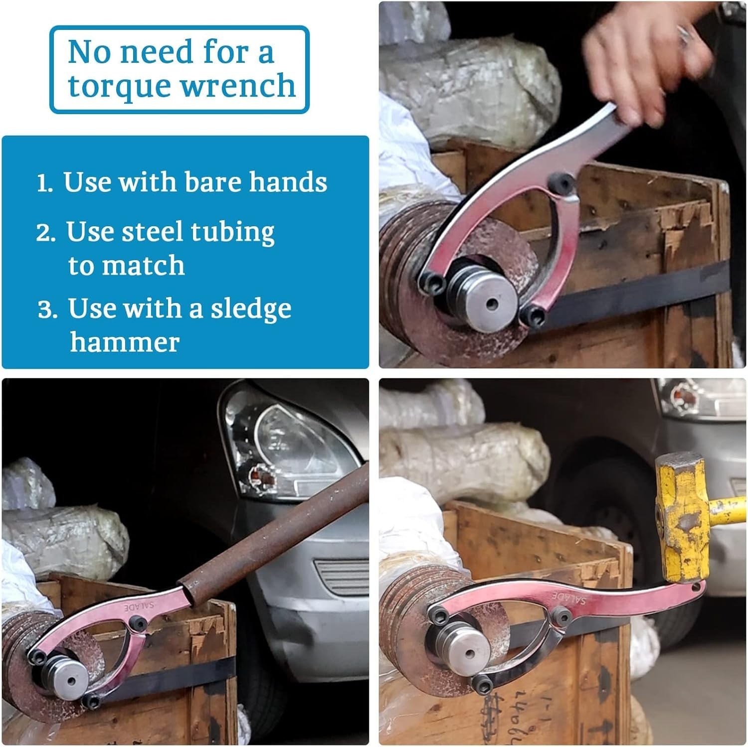 10″ Heavy Duty Gland Nut Wrench Set 🔧 Adjustable Spanner for Hydraulic Cylinder