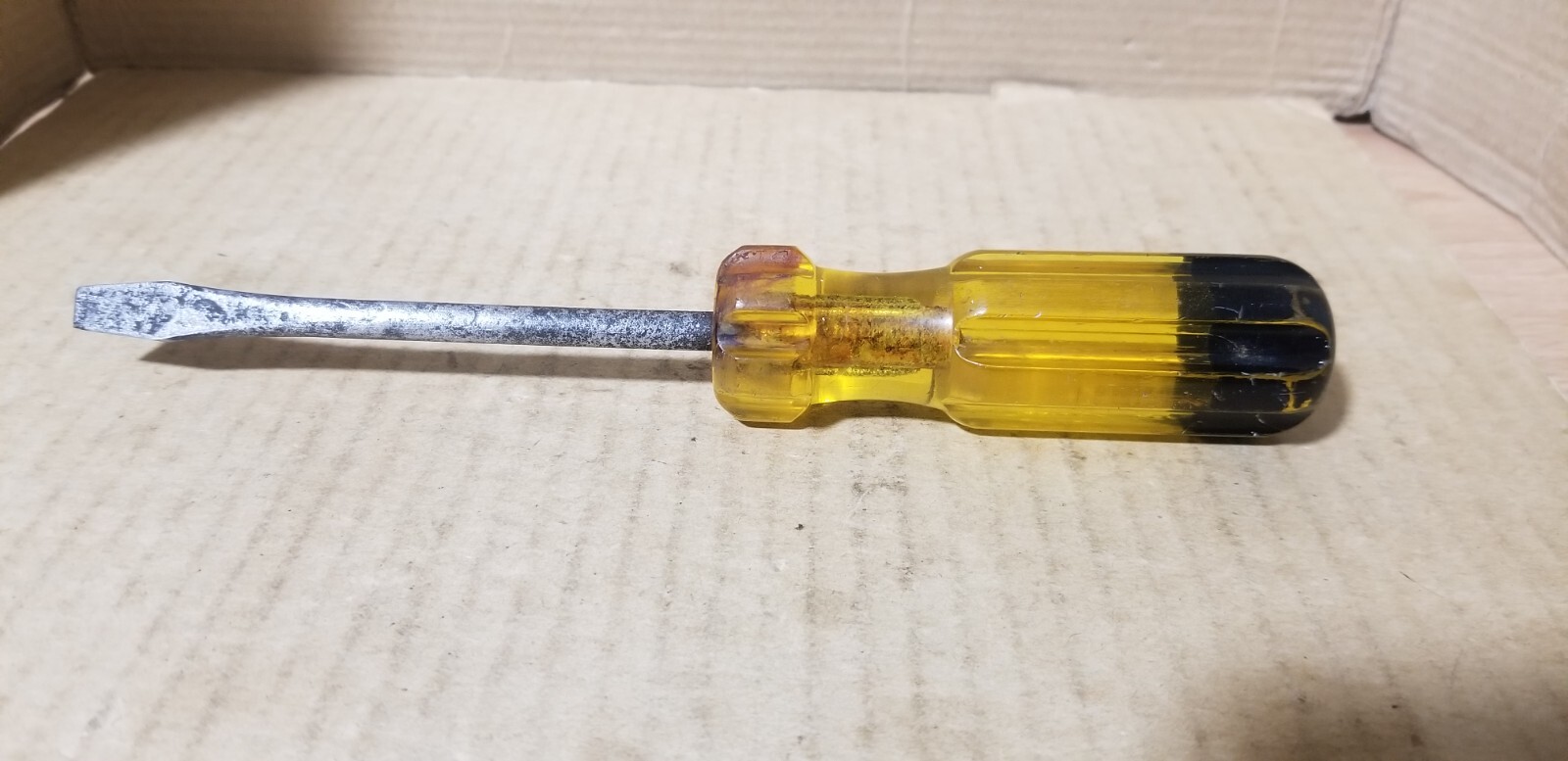 Vintage Crescent Bridgeport USA 143-4 Flat/Slotted Screwdriver , VGC