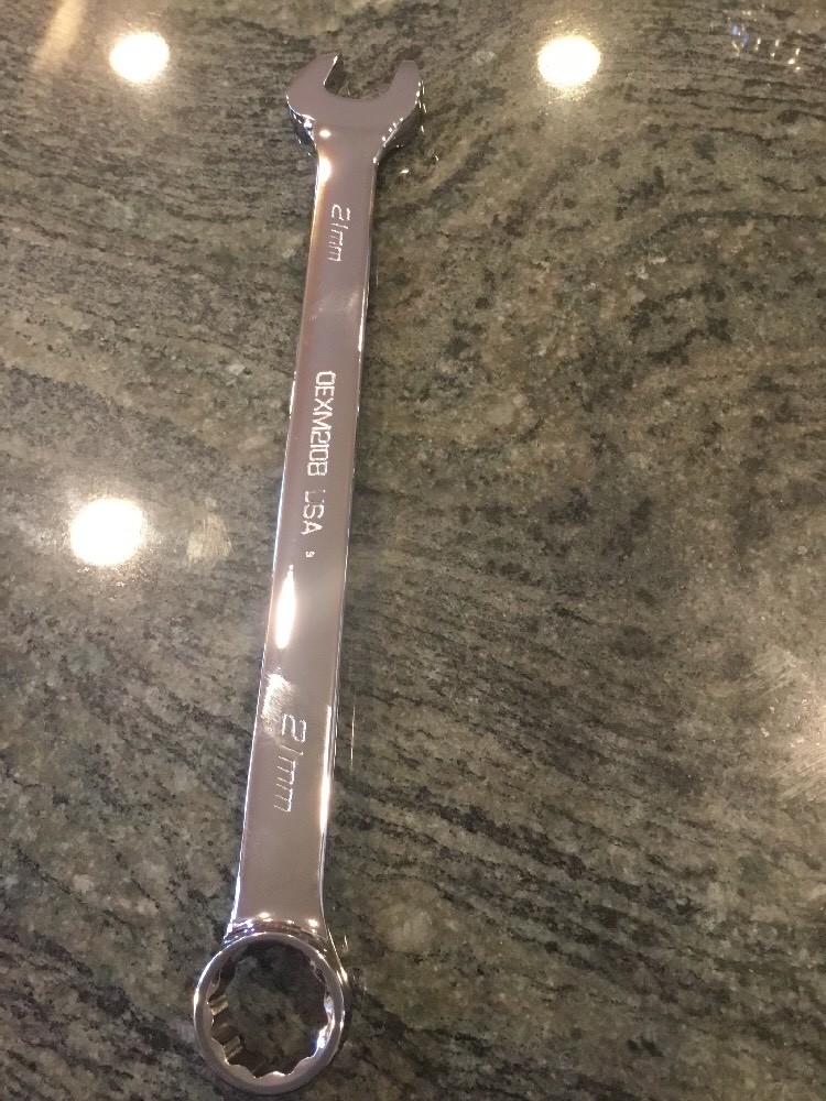 Snap On oexm210b 21mm 12 point metric combination wrench new