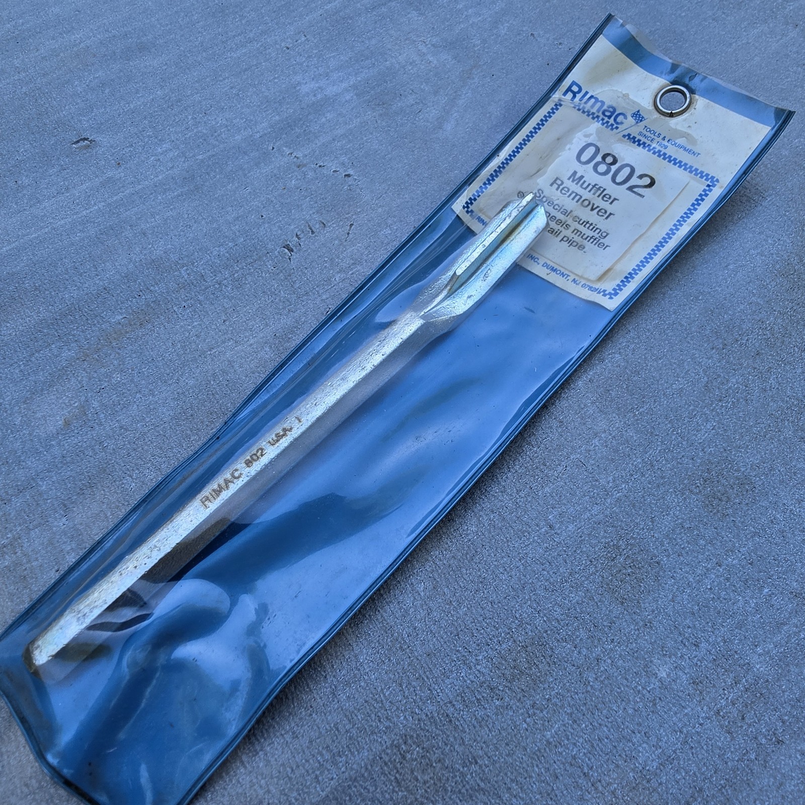 Rimac 0802 Muffler and Tailpipe Remover, 8.25″USA Made NIB Manual Hammer Use