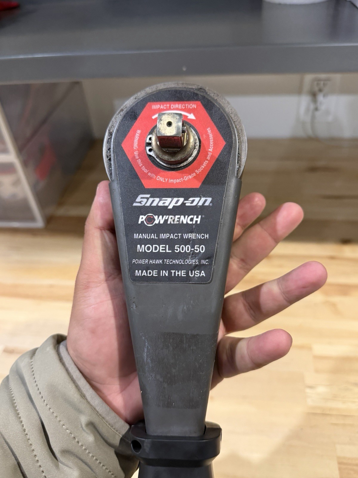 SNAP ON 3/4″ DRIVE POW’RENCH 500-50 MODEL (TESTED) SHIPS FAST