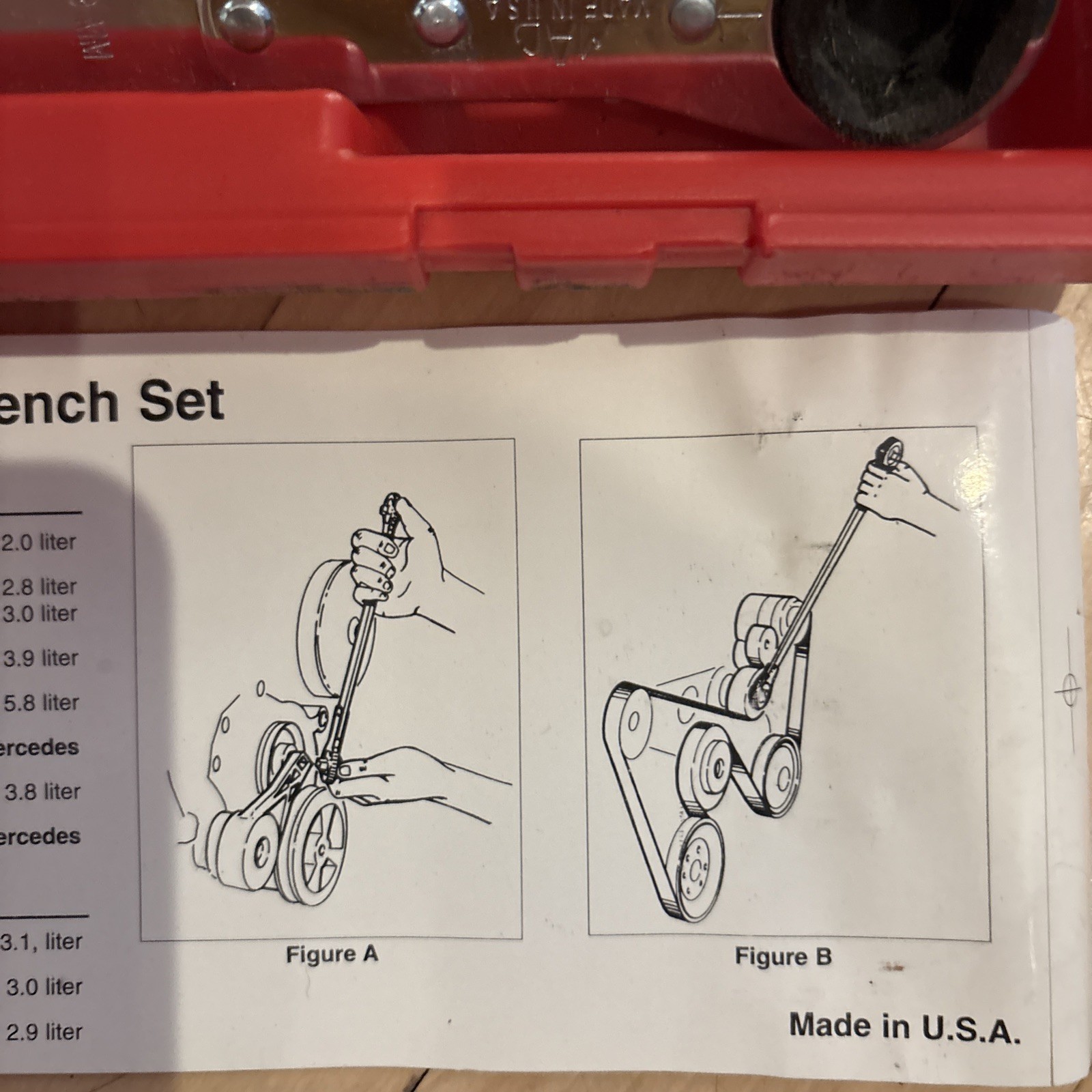 Mac Tools Universal 3– Pc. Ratcheting Serpentine Belt Wrench Set