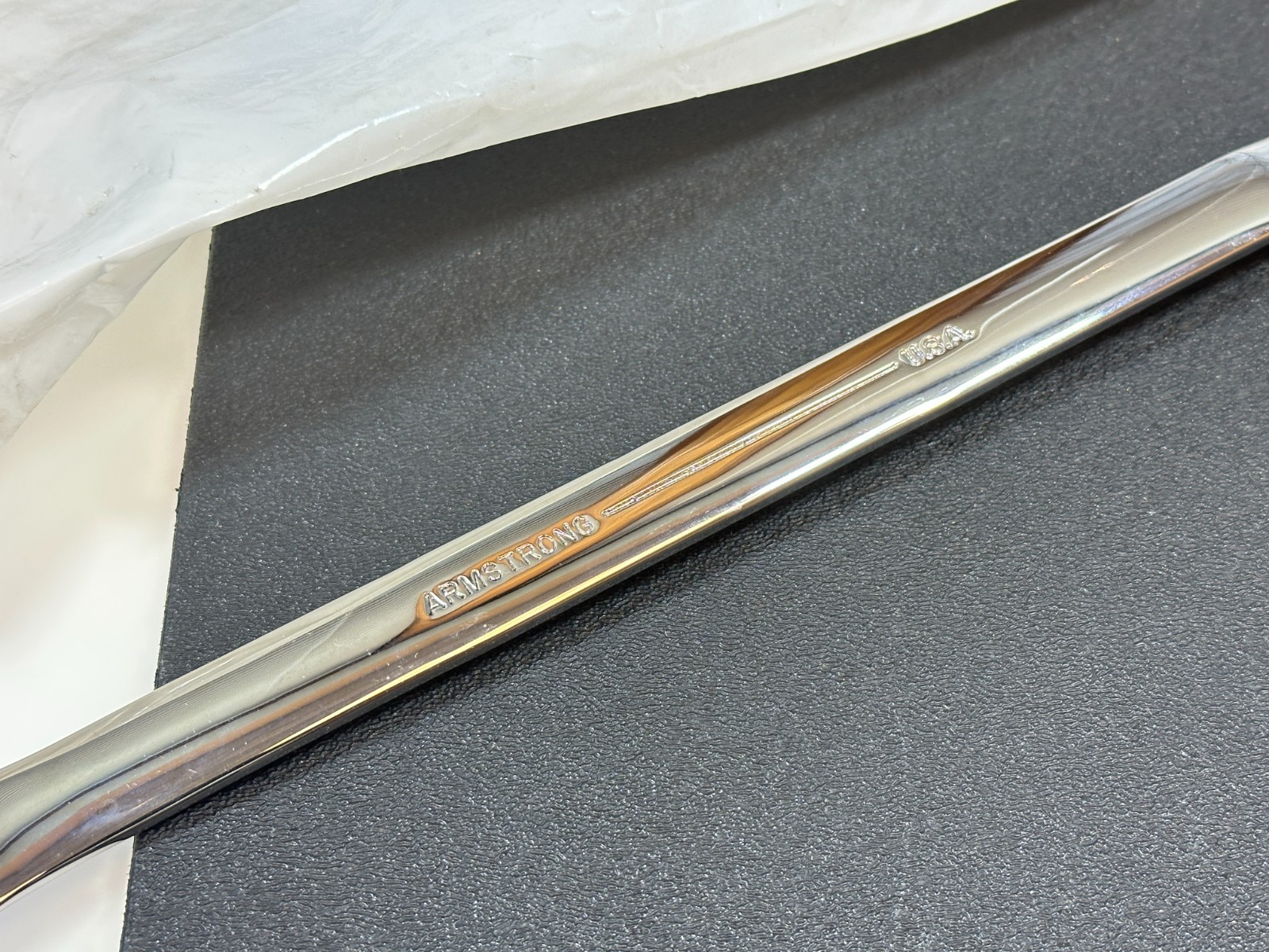 🇺🇸 Armstrong Tools USA 53-667 Metric 14mm x 15mm Long Box End Chrome Wrench