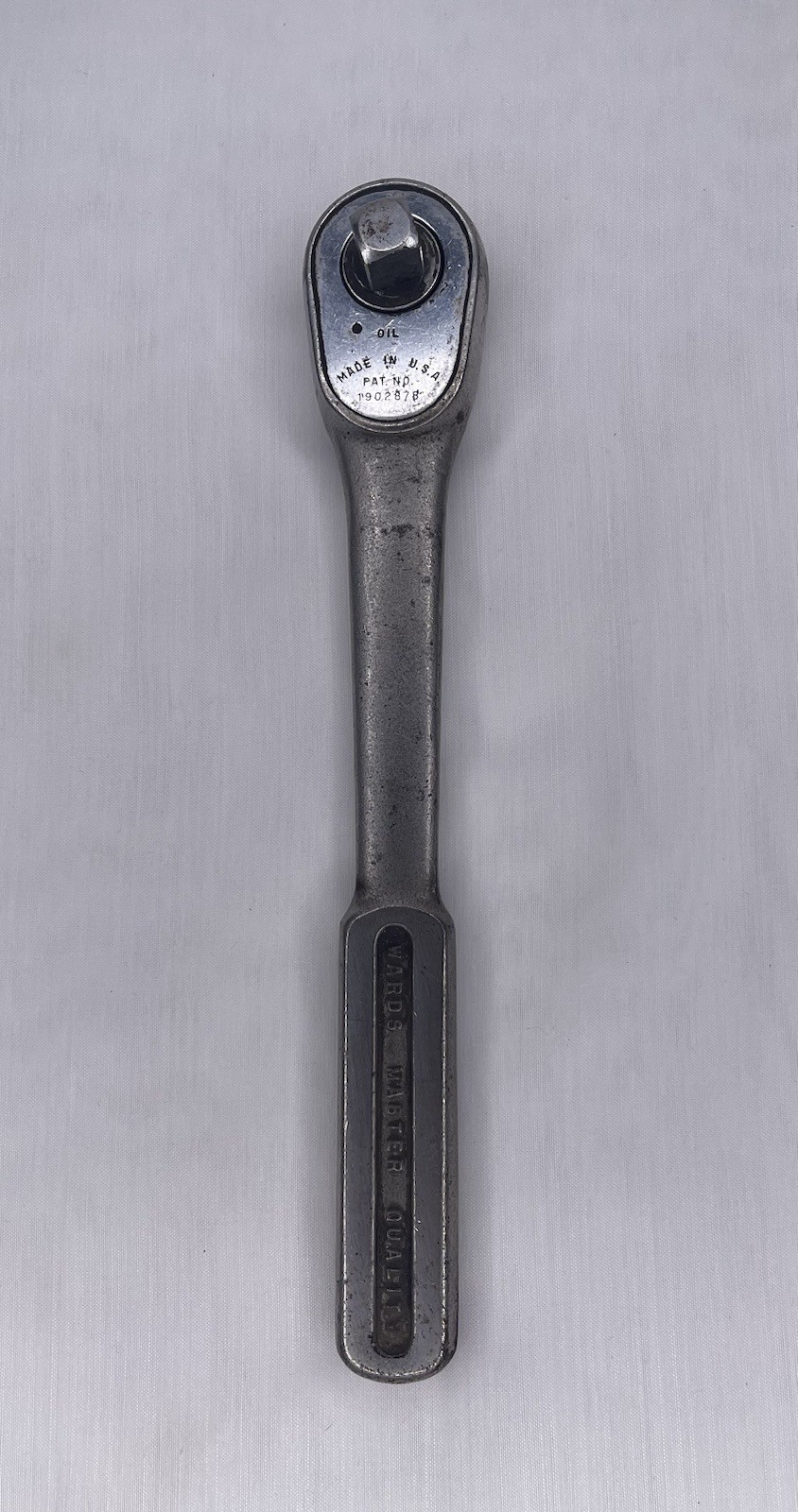 Wards Master Quality 1/2” Drive Ratchet 84-4783 Montgomery Ward USA Vintage