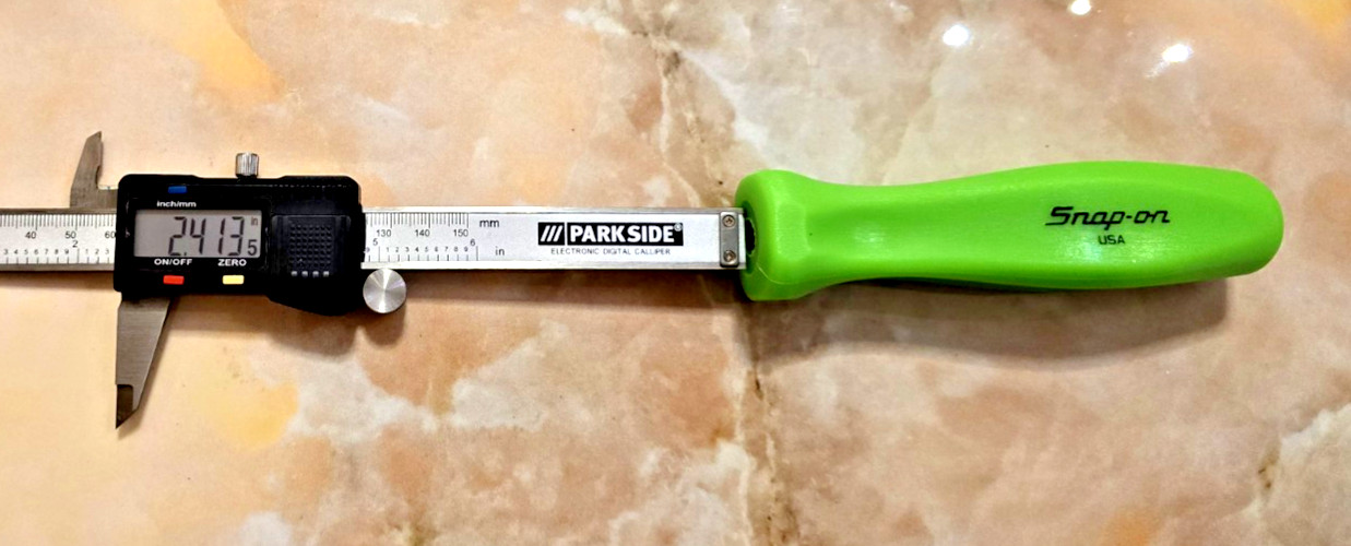 Snap-On ™ Green Replacement Repair 1/4″ 3/8″ 1/2″ RATCHET HARD PLASTIC HANDLE