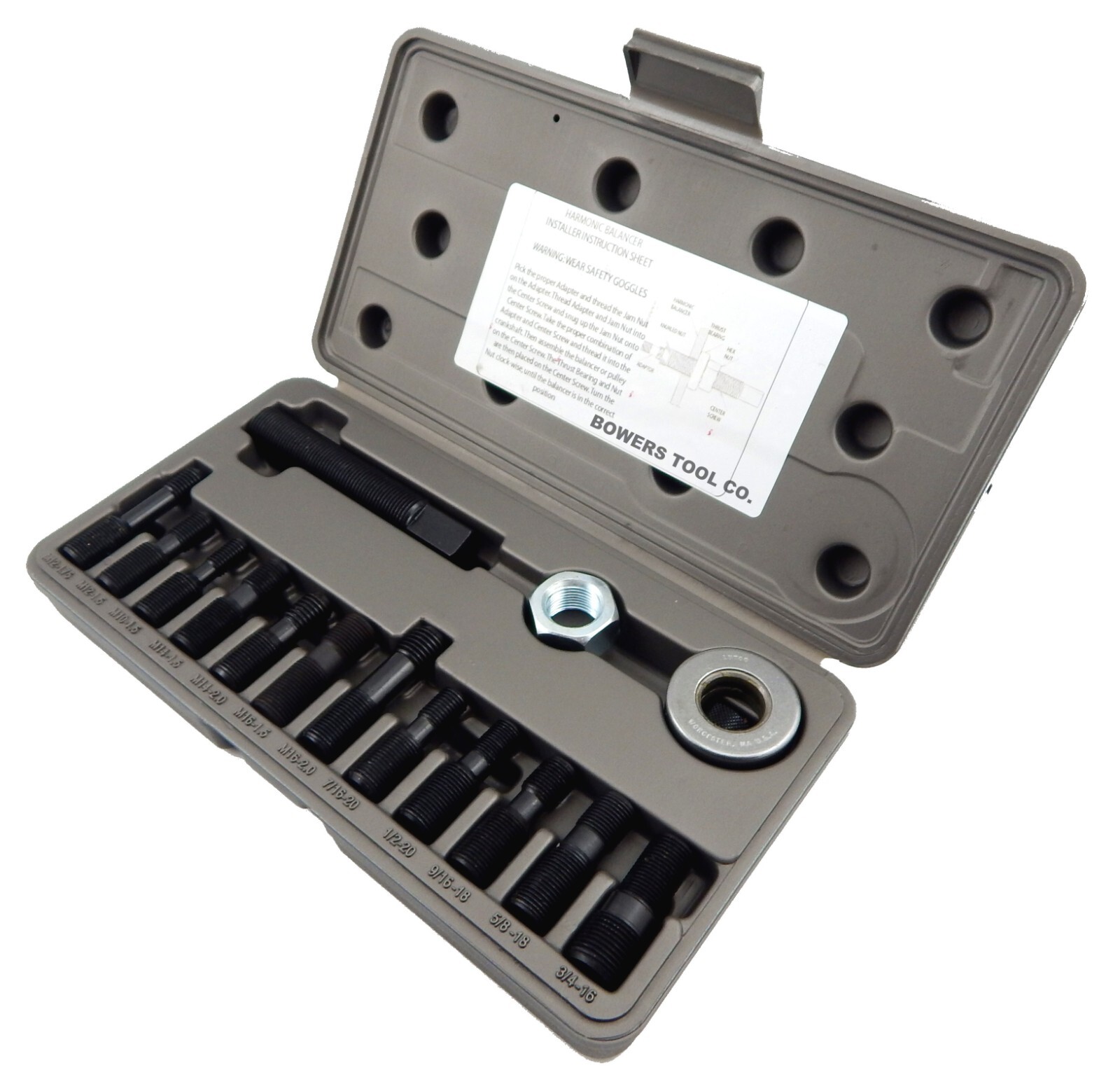 Cal Van Harmonic Balancer Installer Set Metric MM and Standard SAE Made in USA