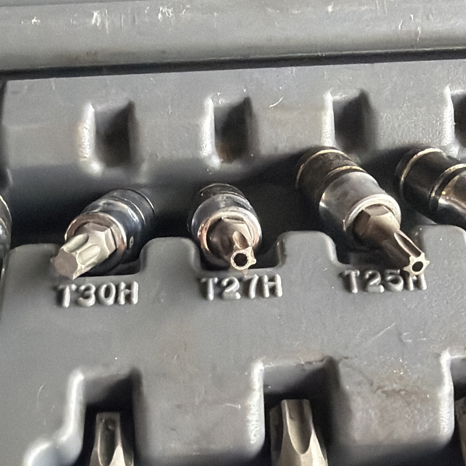 Matco Silver Eagle Torx Regular Tamper Proof Bit Driver Socket Set SBS23SE READ!