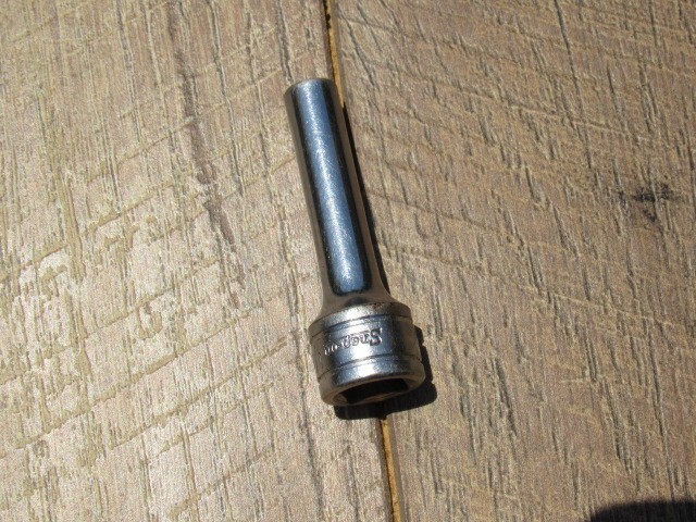SNAP ON 1/4″ SFS081 3/8″ DRIVE 6 POINT DEEP SAE SOCKET SFS 081 UNDERLINE LOGO