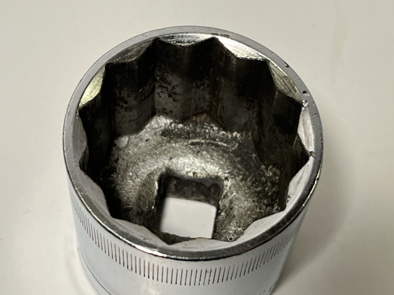 CRAFTSMAN 36mm Socket 12Pt CMMT 44248 Metric 1/2″ Drive Chrome Made in USA