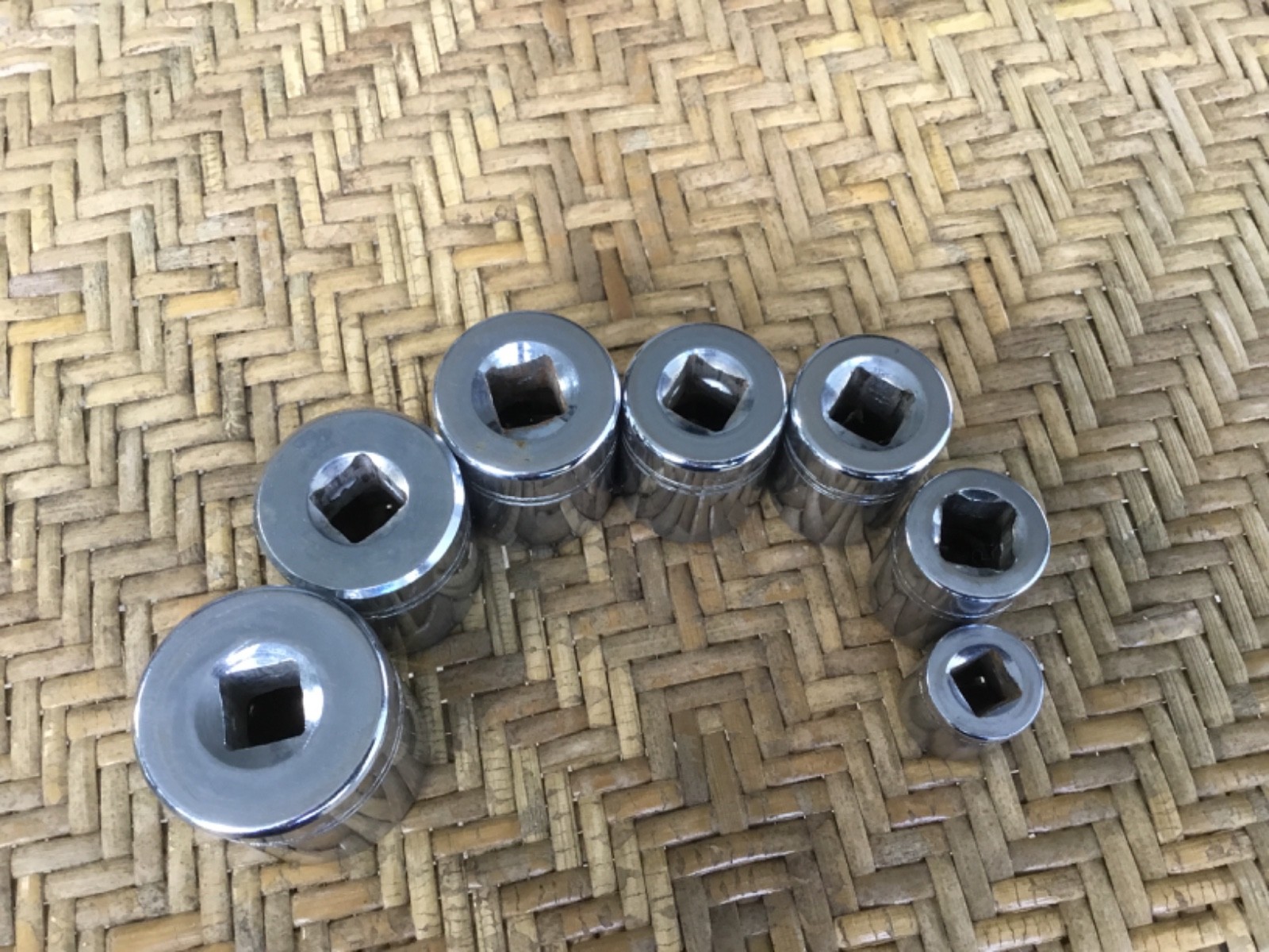 VTG Armstrong USA 1/2″ Dr. SAE Shallow 12pt Socket Set 3/4- 1-1/4″, 3/8″ Dr 5/8″