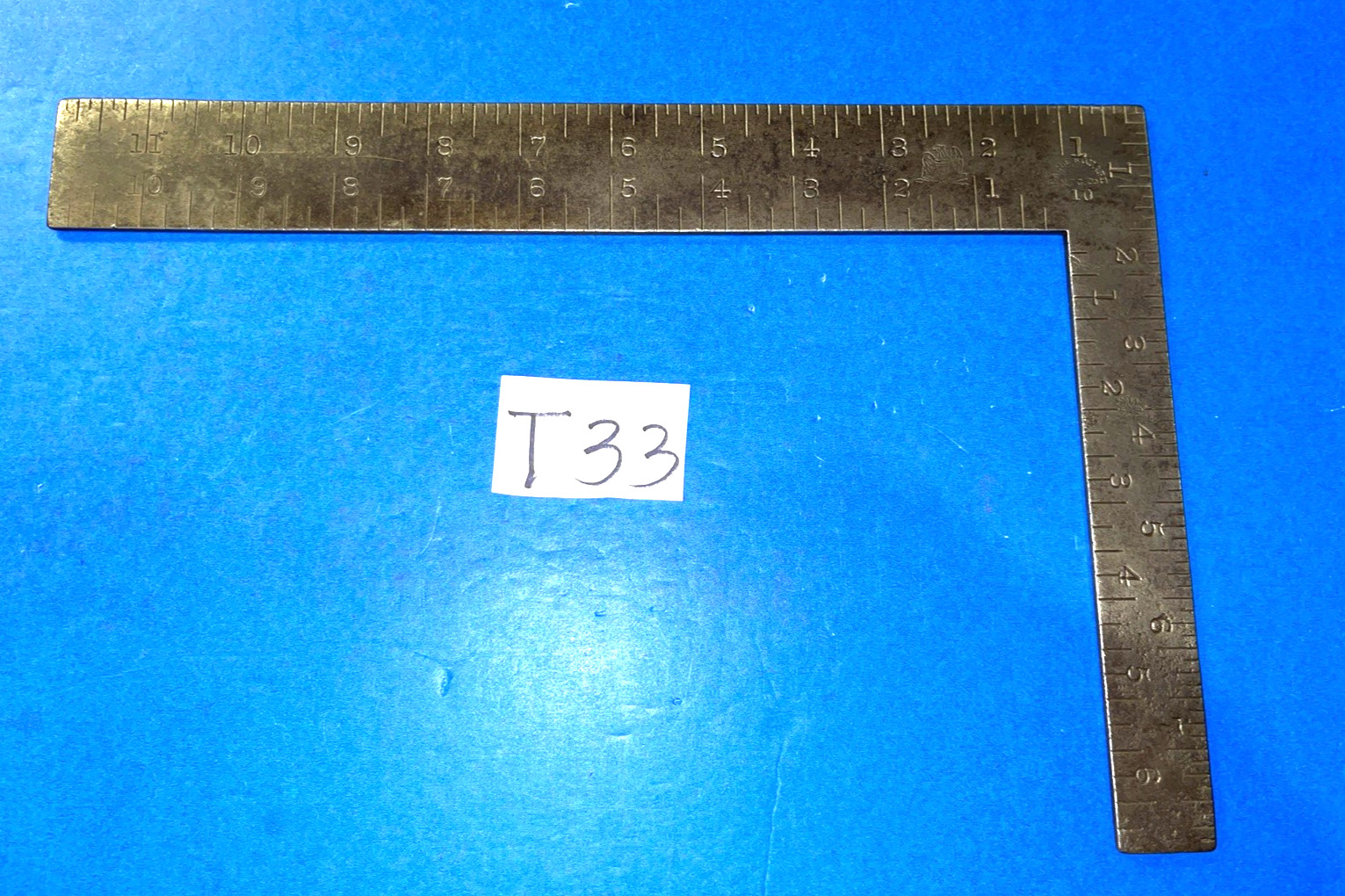 EAGLE SQUARE MFG. CO VINTAGE STEEL LAYOUT SQUARE 8″ – 12″ FREE SHIP IN US