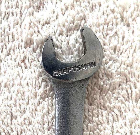 Craftsman Tools USA Tappet Wrench Open End SAE 3/8″ & 7/16″ -V -44475 10″ Long