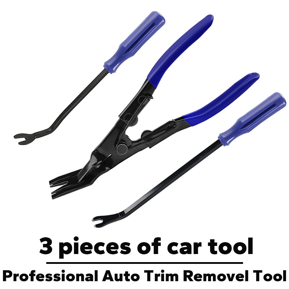 Car Disassembly Tools 3pcs Auto Removal Pliers Fastener Install Retainer Clips