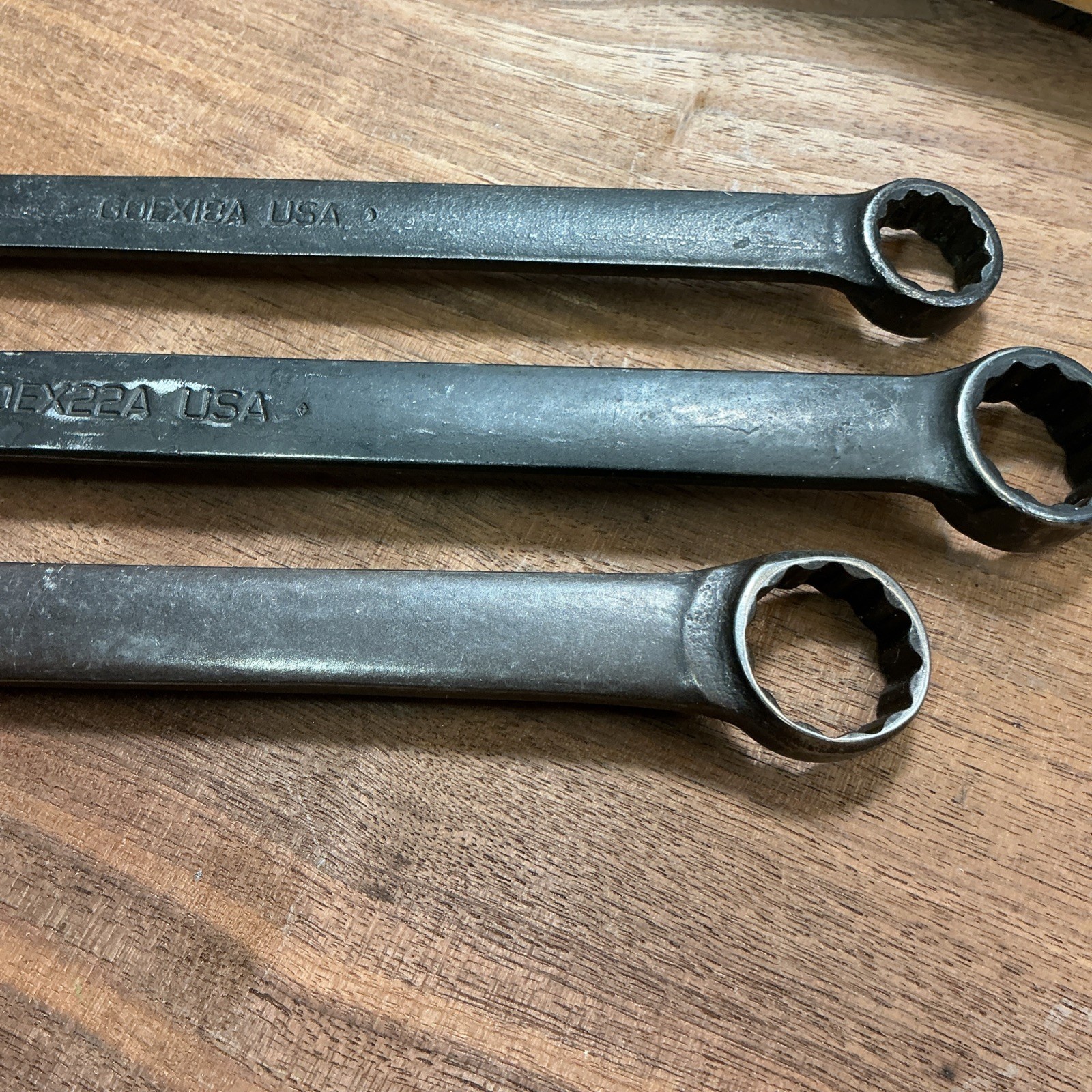 Snap-On USA (GOEX-240 CANADIAN), GOEX22A, GOEX18A, Wrench Set OF 3 FREE SHIPPING