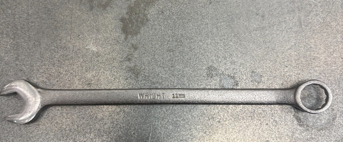 WRIGHT METRIC COMBINATION WRENCH SET OF 8 *USA MADE* 9MM-19MM