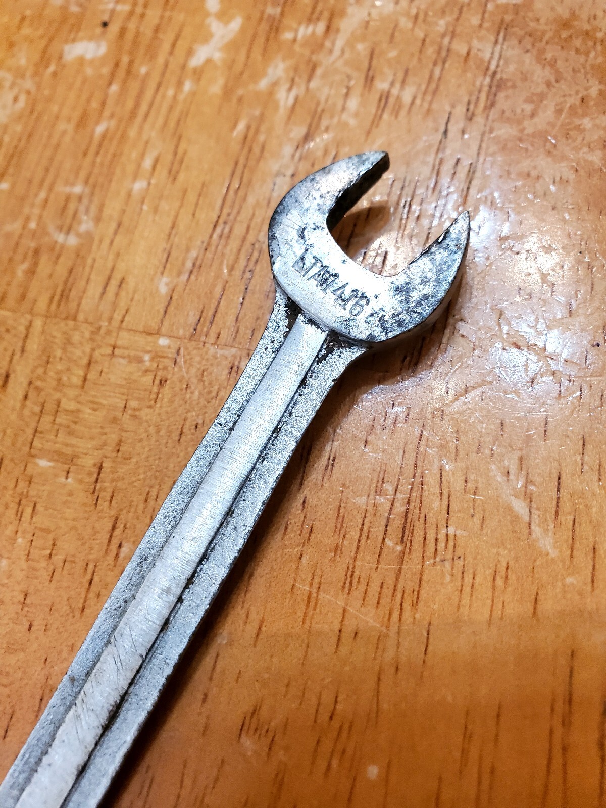 Blue Point Supreme 7/16-1/2 Thin Low Torque Slime Line Open End Wrench LTA-1416