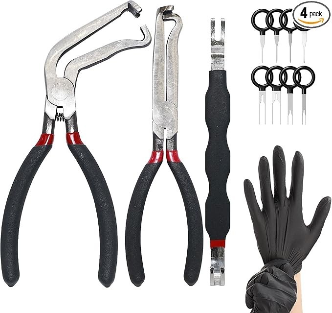 Electrical Disconnect Pliers Connector Separator Terminal Plug Removal Tool Kit