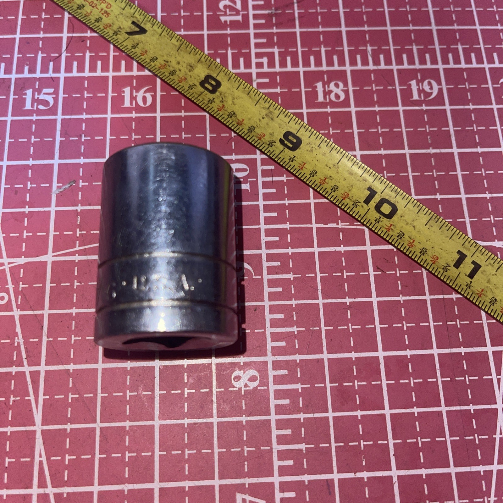S-K USA 40126 13/16 In SAE 1/2” Drive 12 Point Socket Vintage SK 13/16” 1/2