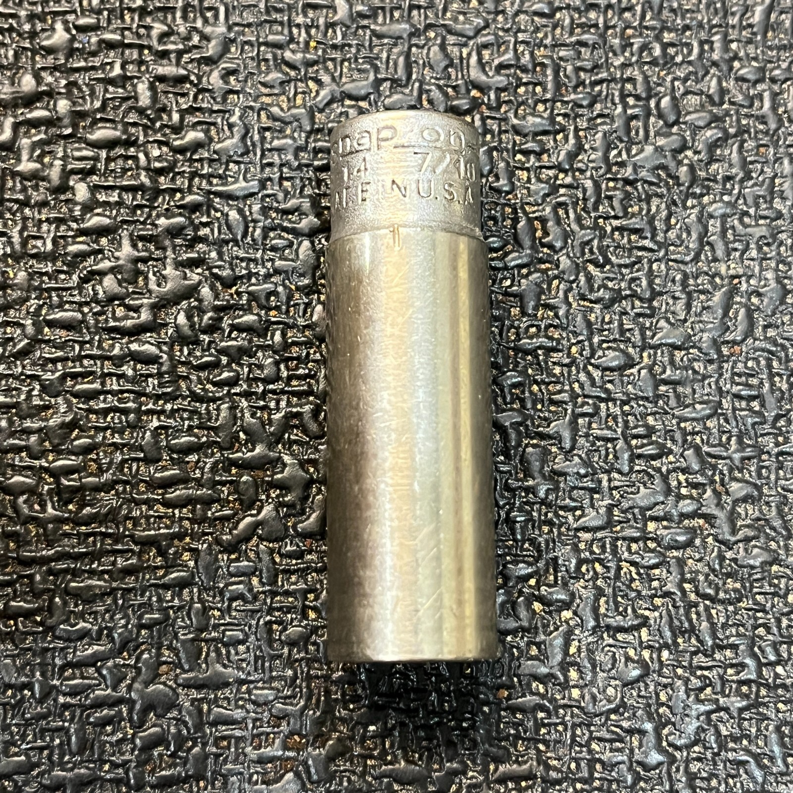 Snap On Tools STM14 7/16″ SAE Flank Drive Deep Socket 1/4″ Drive 6 point USA