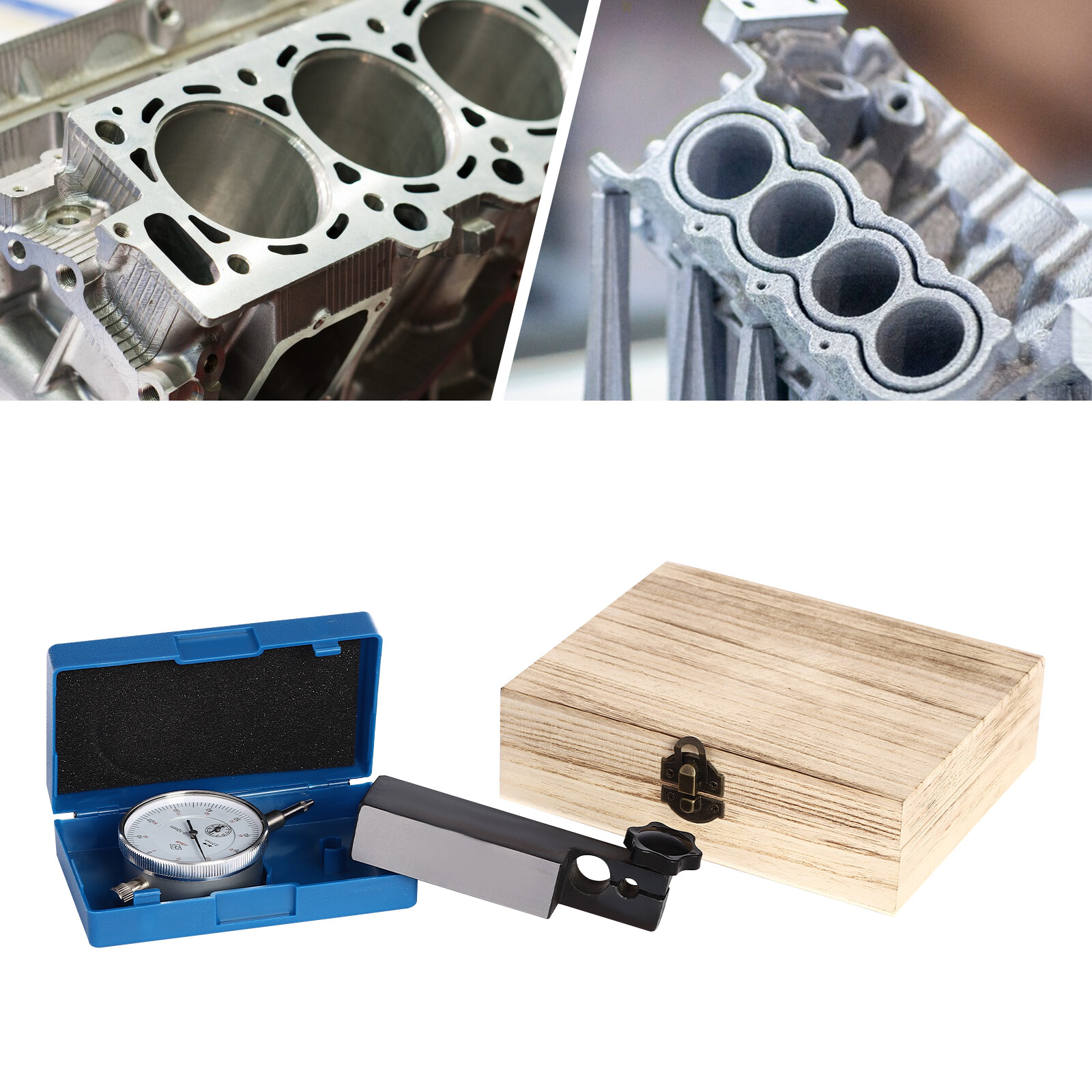 Cylinder Liner Protrusion Measurement Tool Dial Indicator For All Diesel Engines
