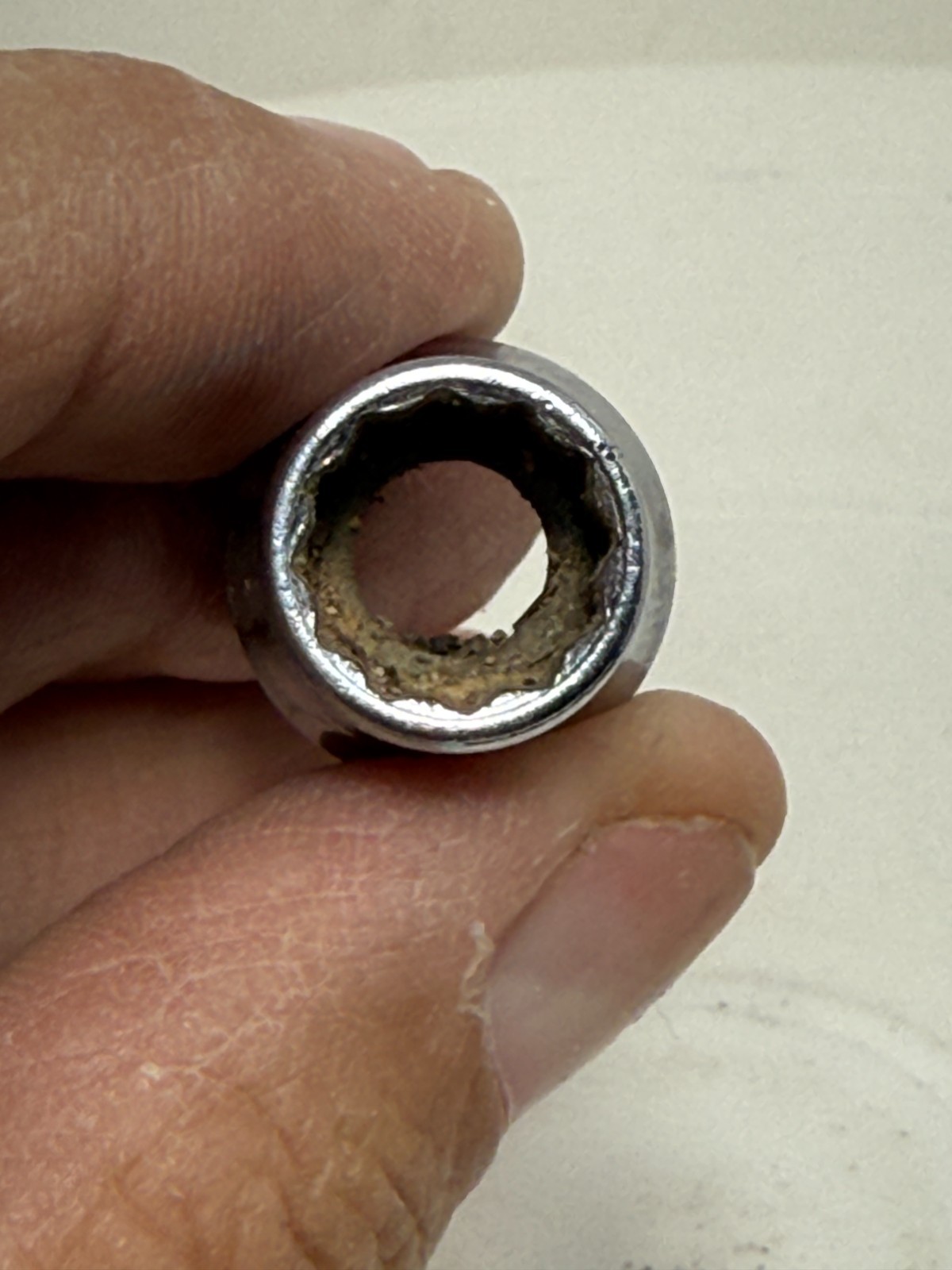 Snap-On Tools 3/8″ Drive 3/8″ 12PT Shallow Chrome Socket F121