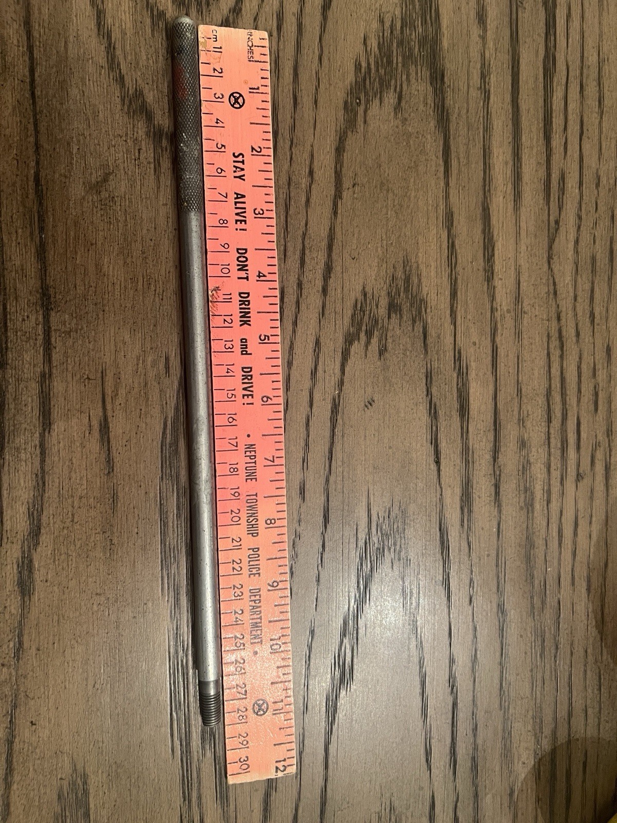 Vintage Screw Started 10 1/4 Inches Unbranded