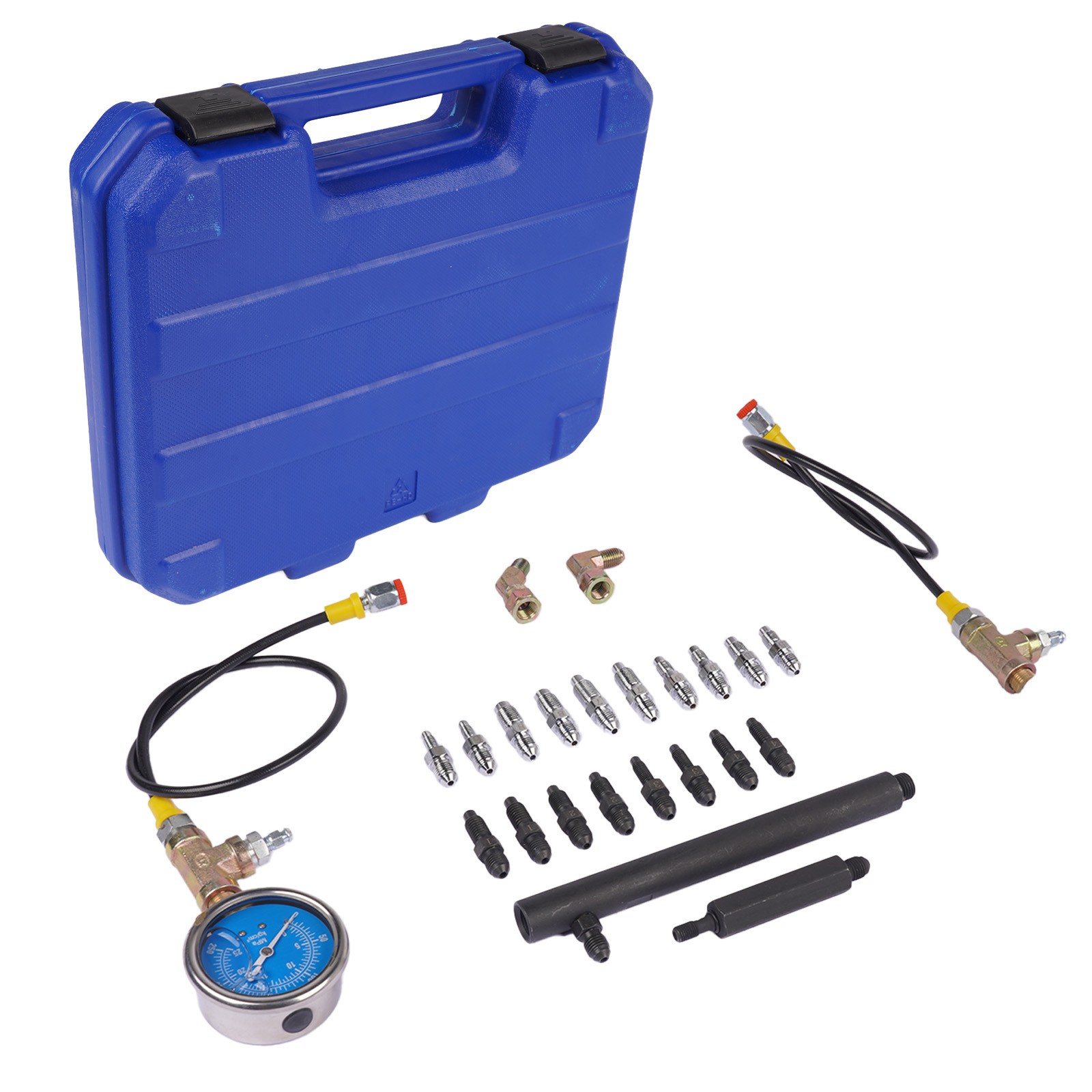 Brake Pressure Gauge Brake System Pressure Tester Tool (0-3500PSI) for Car Truck