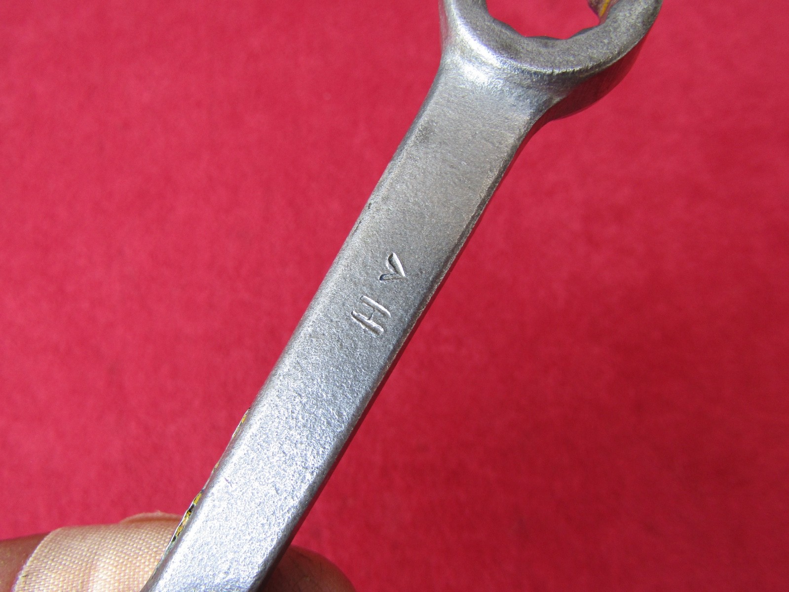 NICE Vtg Pre-1948 PLOMB Tools 3718 -9/16″ Flare Nut Wrench W/Pebbled Handle. USA