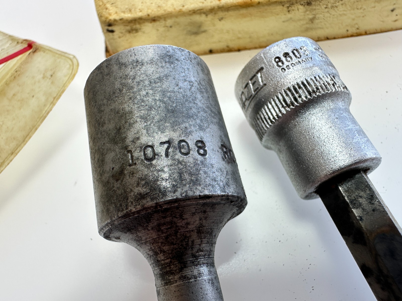HAZET 8808 & Robinair 10708 RIBE Spline Bit Socket Pair w/ MAC SEL-629 & Others