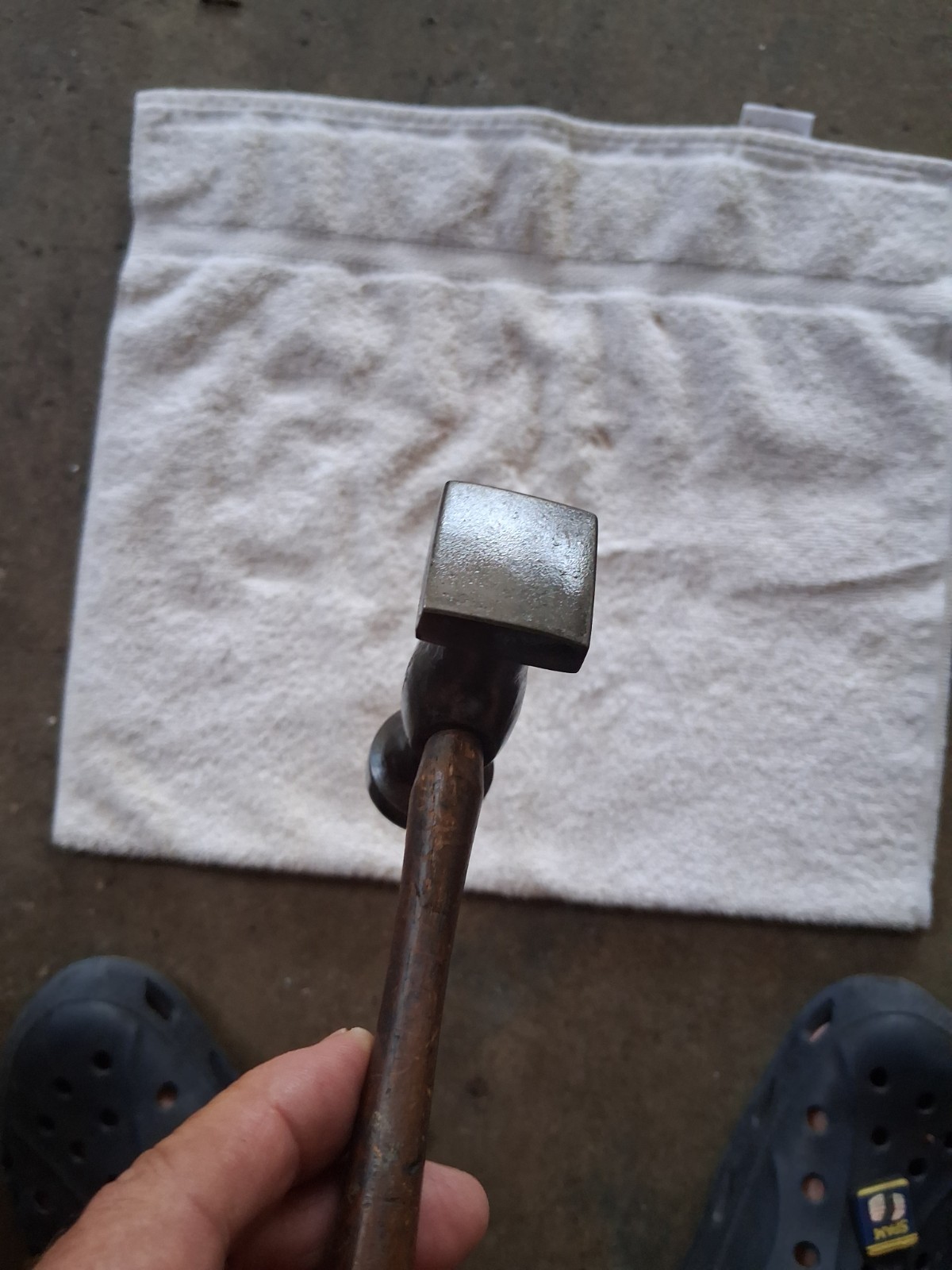 VTG Fairmount Cleveland Drop Forged 160-G Auto Body Hammer Original Handle USA