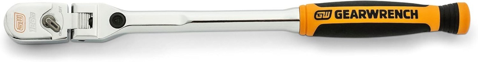 1/4″ Drive 120XP Locking Flex Head Ratchet with Cushion Grip –