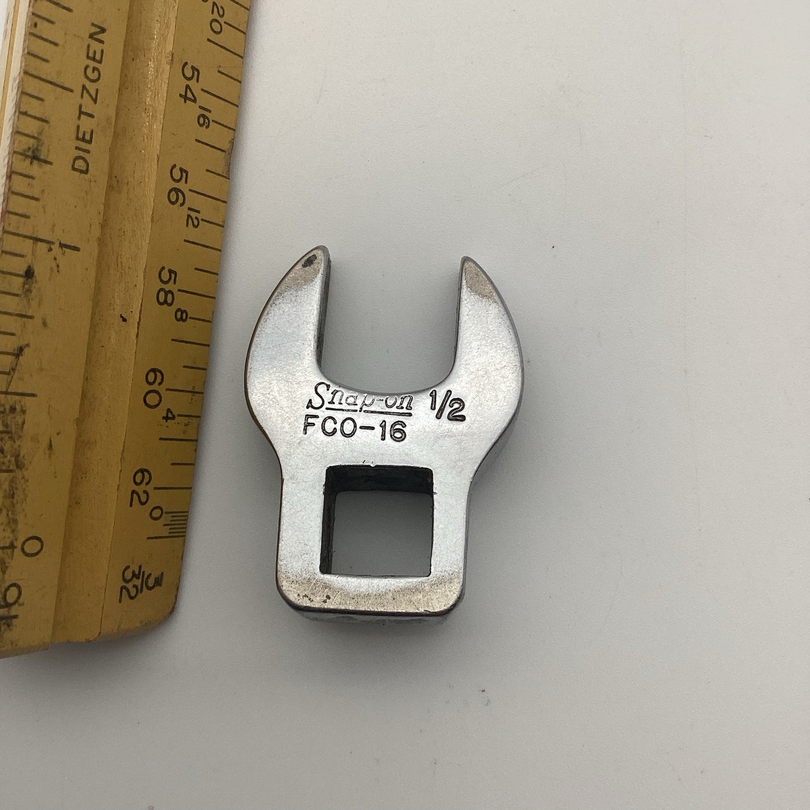 Snap On FCO-16 3/8 Inch Drive 1/2 Crow Foot