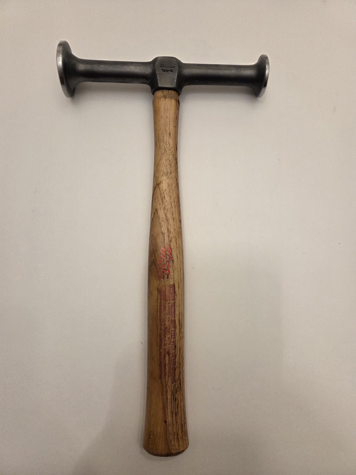 Vintage Martin Tools 150G Dual Sided Auto Body Finishing Hammer NICE
