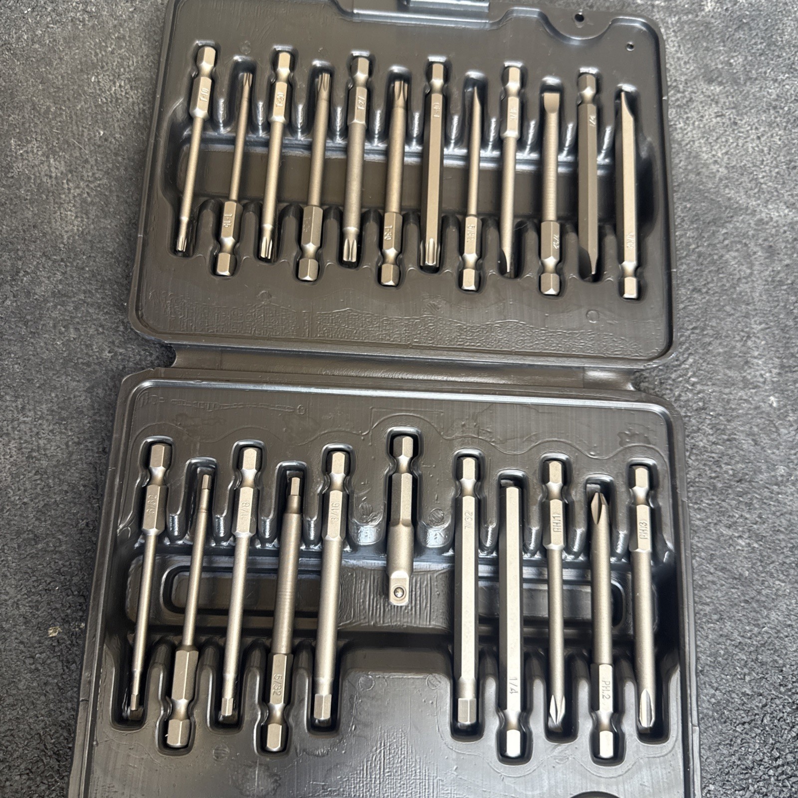 For Blue Point Tools 23-Piece Fastener Drive Tool Bit Set CTS561BITSET