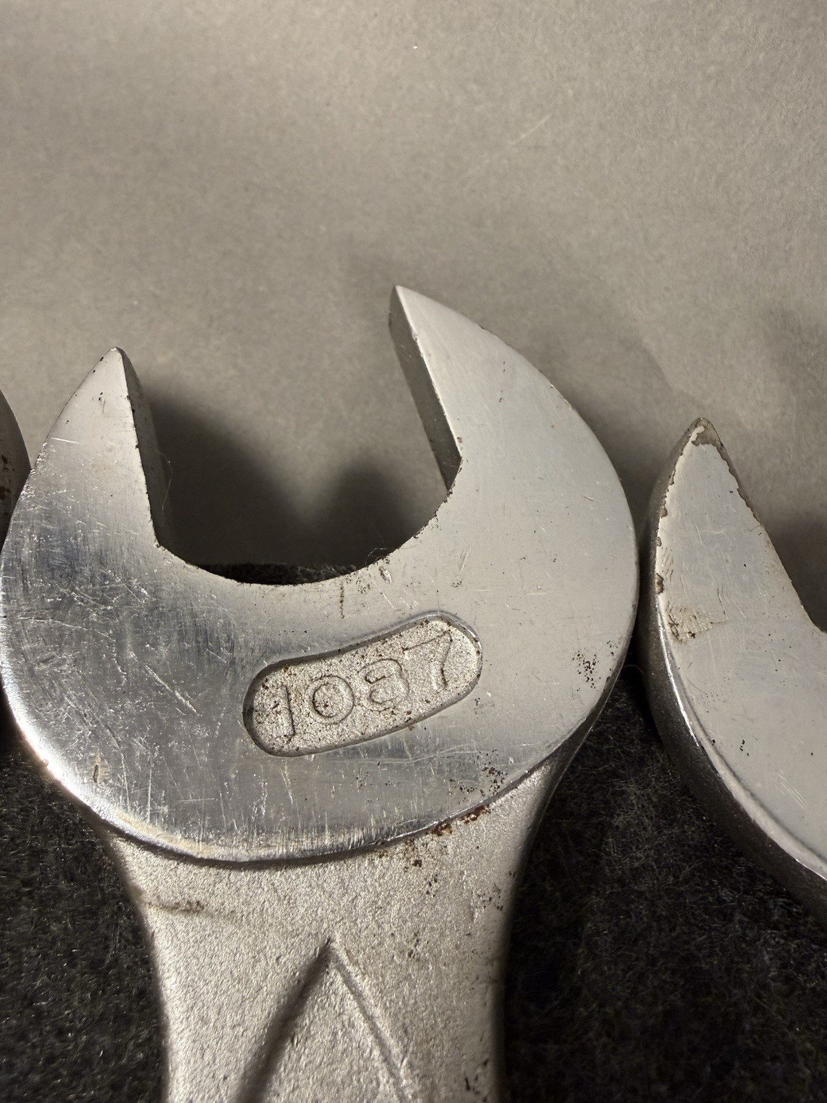 Indestro #1086 1087 & 1089 Vintage Large Combination Wrenches.1-3/8,1-7/16,1-5/8