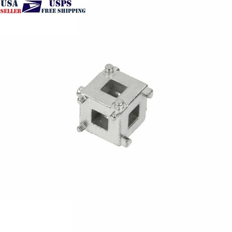 x2 Auto Car Vehicle Rear Disc Brake Piston Caliper Wind Back Cube Tool 3/8 Inch