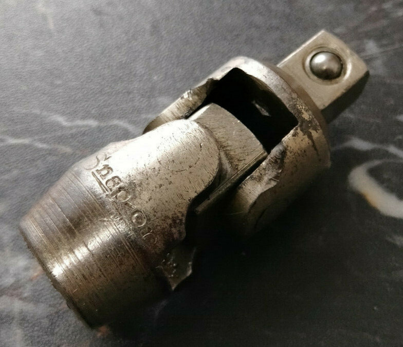 Snap-On 1/2-Drive Universal Joint, Catalog No. 8, ca. 1923-1926